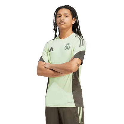 Real Madrid adidas 2025/26 AEROREADY Training Jersey - Green