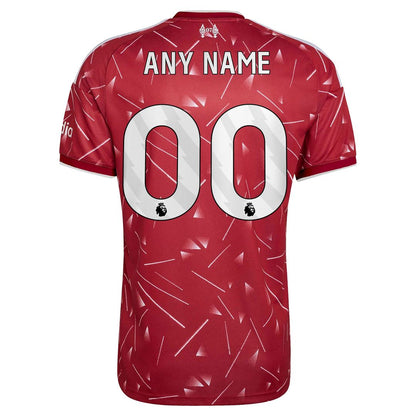 Liverpool adidas 2026/27 Home Replica Custom Jersey - Red