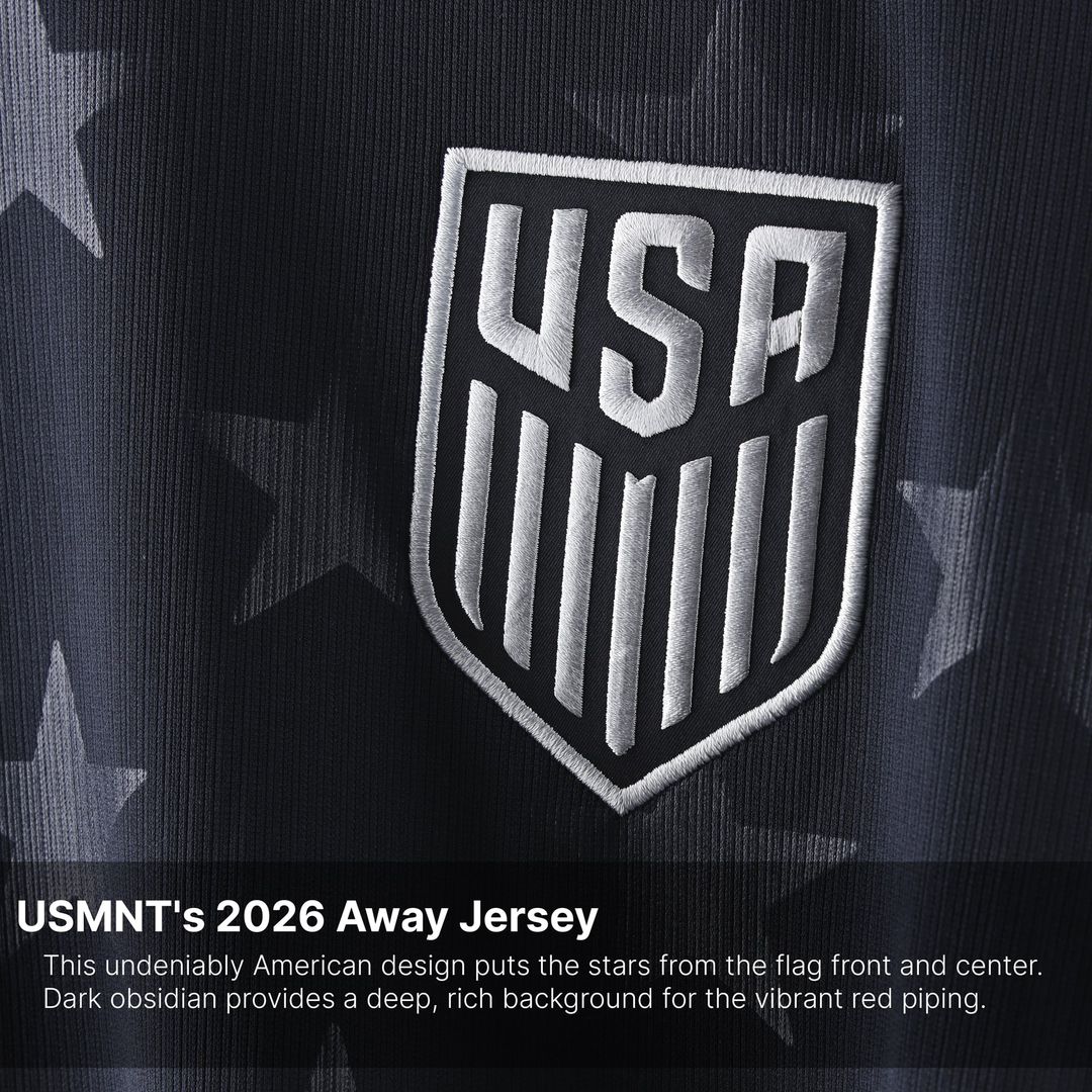 USMNT Nike 2026 Away Stadium Replica Jersey - Blue