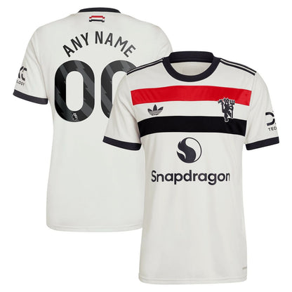 Manchester United adidas Originals  2024/25 Third Custom Replica Jersey - Cream
