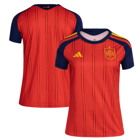 Spain National Team adidas Women's 2026 Home Replica Jersey - Red