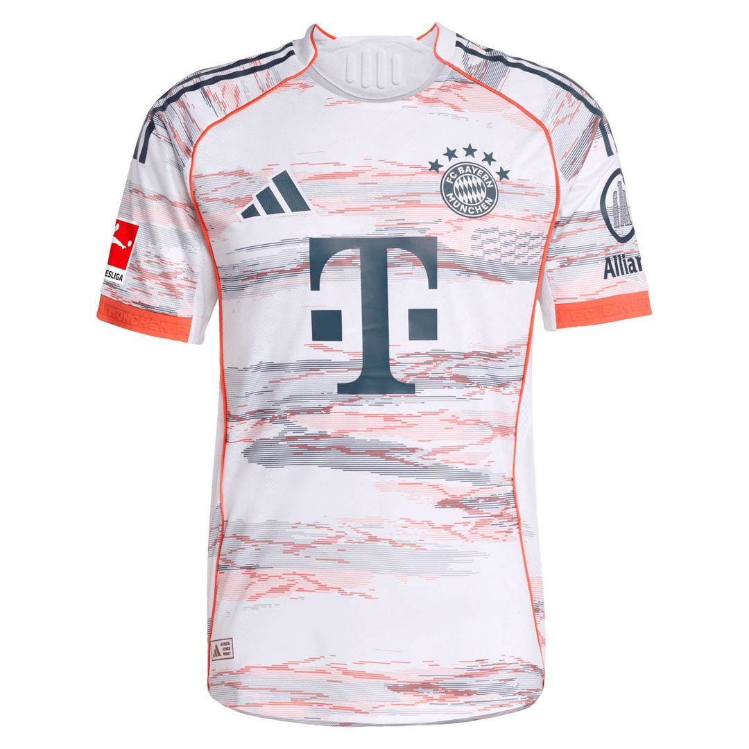 Harry Kane Bayern Munich adidas 2025/26 Away Authentic Player Jersey - White