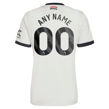 Manchester United adidas Originals  2024/25 Third Custom Replica Jersey - Cream