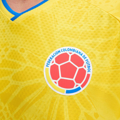 Colombia National Team adidas 2026 Home On-Field Authentic Jersey - Yellow