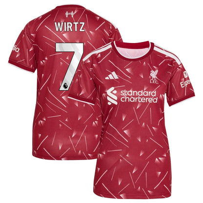 Florian Wirtz Liverpool adidas Women's 2026/27 Home Replica Jersey - Red