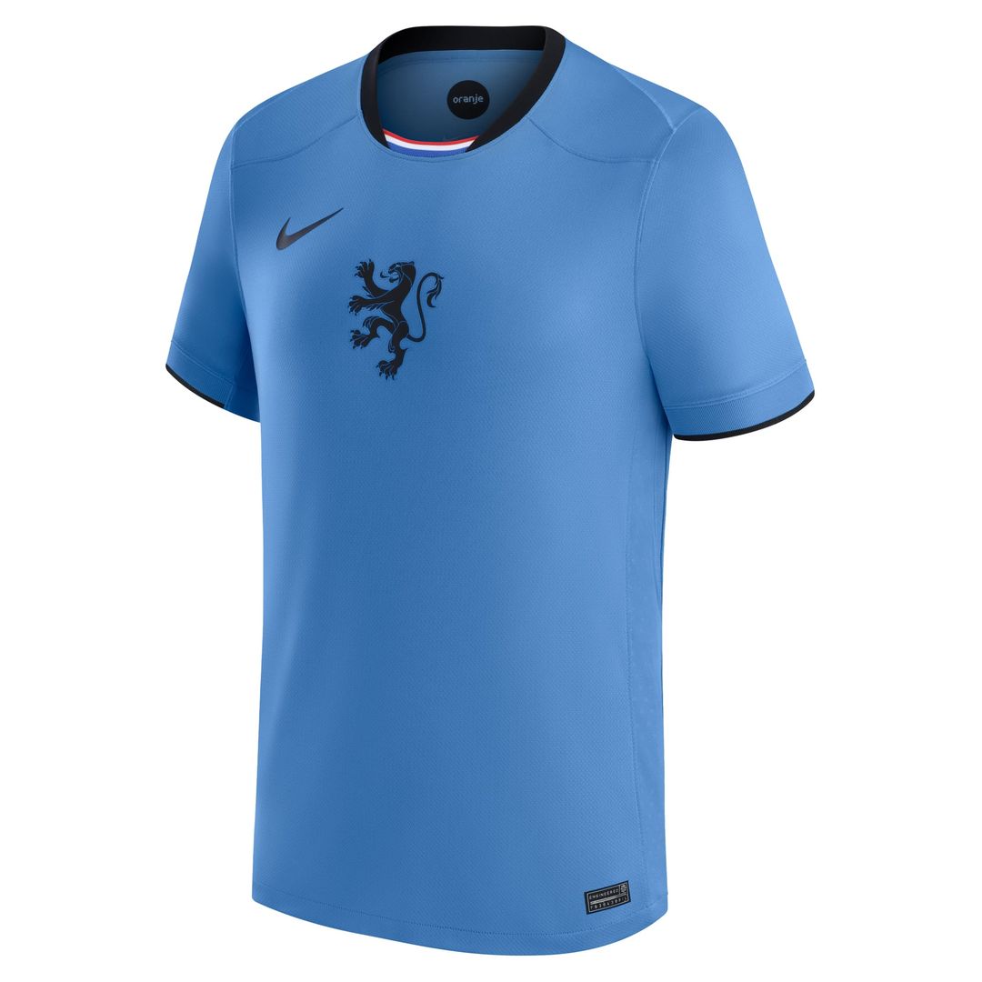 Netherlands Women's National Team Nike Youth 2025/26 Away Replica Jersey - Blue
