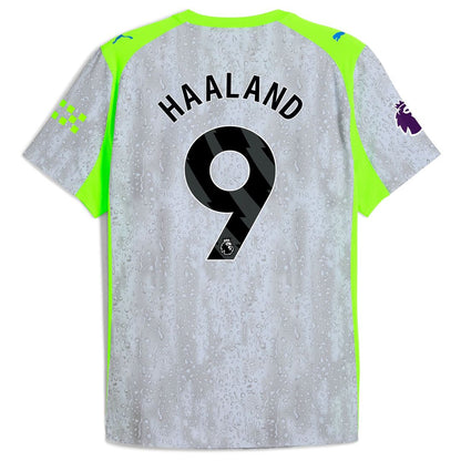 Erling Haaland Manchester City Puma 2025/26 Home Authentic Player Jersey - Sky Blue