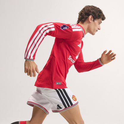 Manchester United adidas 2026/27 Home Authentic Long Sleeve Jersey - Red