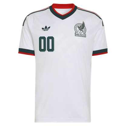 Mexico National Team adidas 2026 Away Replica Custom Jersey - White