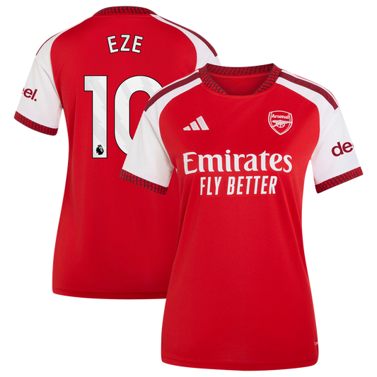 Eberechi Eze Arsenal adidas Women's 2026/27 Home Home Replica Jersey - Red