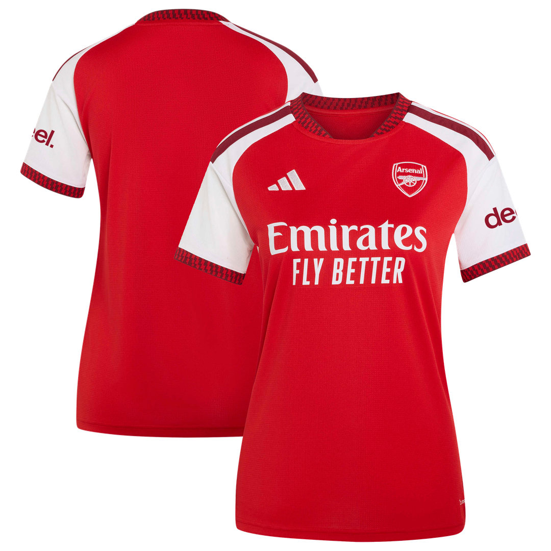 Arsenal adidas Women's 2026/27 Home Replica Jersey - Red
