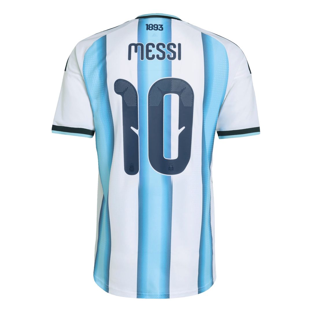 Lionel Messi Argentina National Team adidas 2026 Home On-Field Authentic Jersey - White