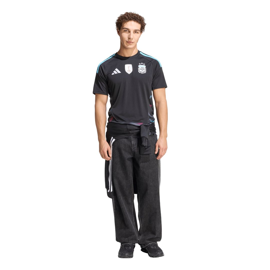 Argentina National Team adidas 2026 Goalkeeper Goalkeeper Replica Jersey - Black