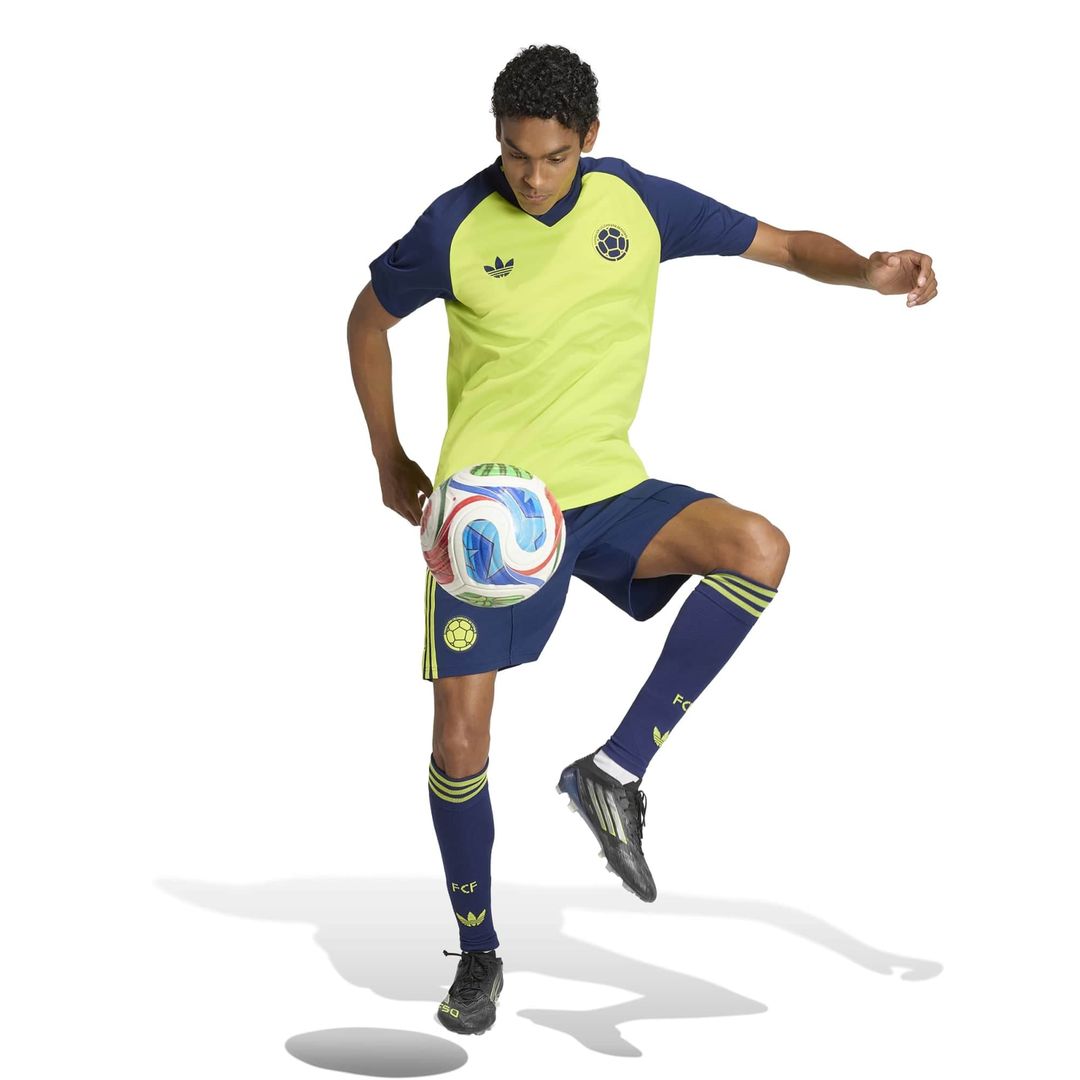 Colombia National Team adidas 2026 Pre-Match Top - Blue