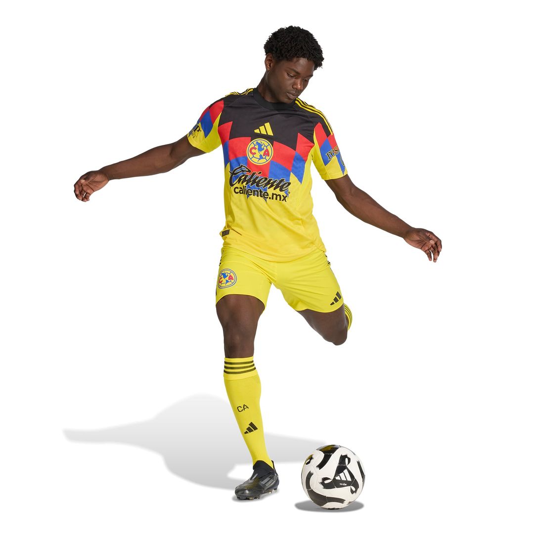Club America adidas 2025 Third On Field Authentic Jersey - Gray