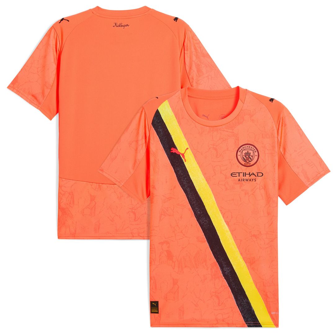 Manchester City Puma x KidSuper 2025 FIFA Club World Cup Replica Jersey - Orange