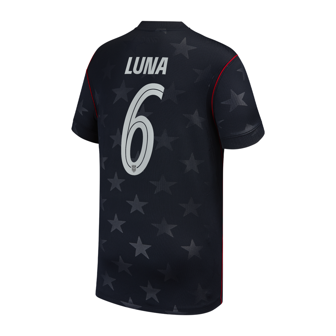 Diego Luna USMNT Nike Youth 2026/27 Away Stadium Replica Jersey - Blue