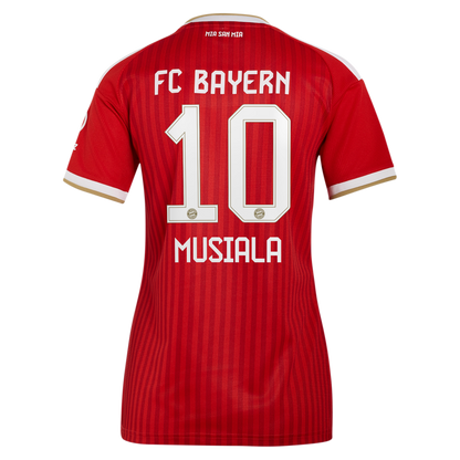 Jamal Musiala Bayern Munich adidas Women's 2026/27 Home Replica Jersey - Red