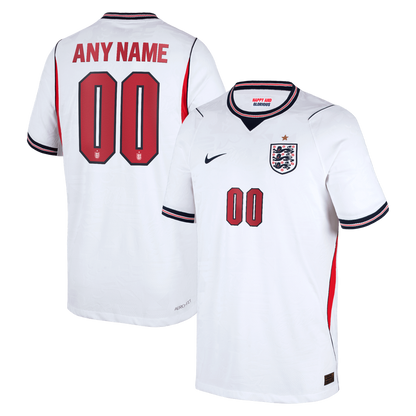 England National Team Nike Youth 2026 Away Match Authentic Custom Jersey - Red