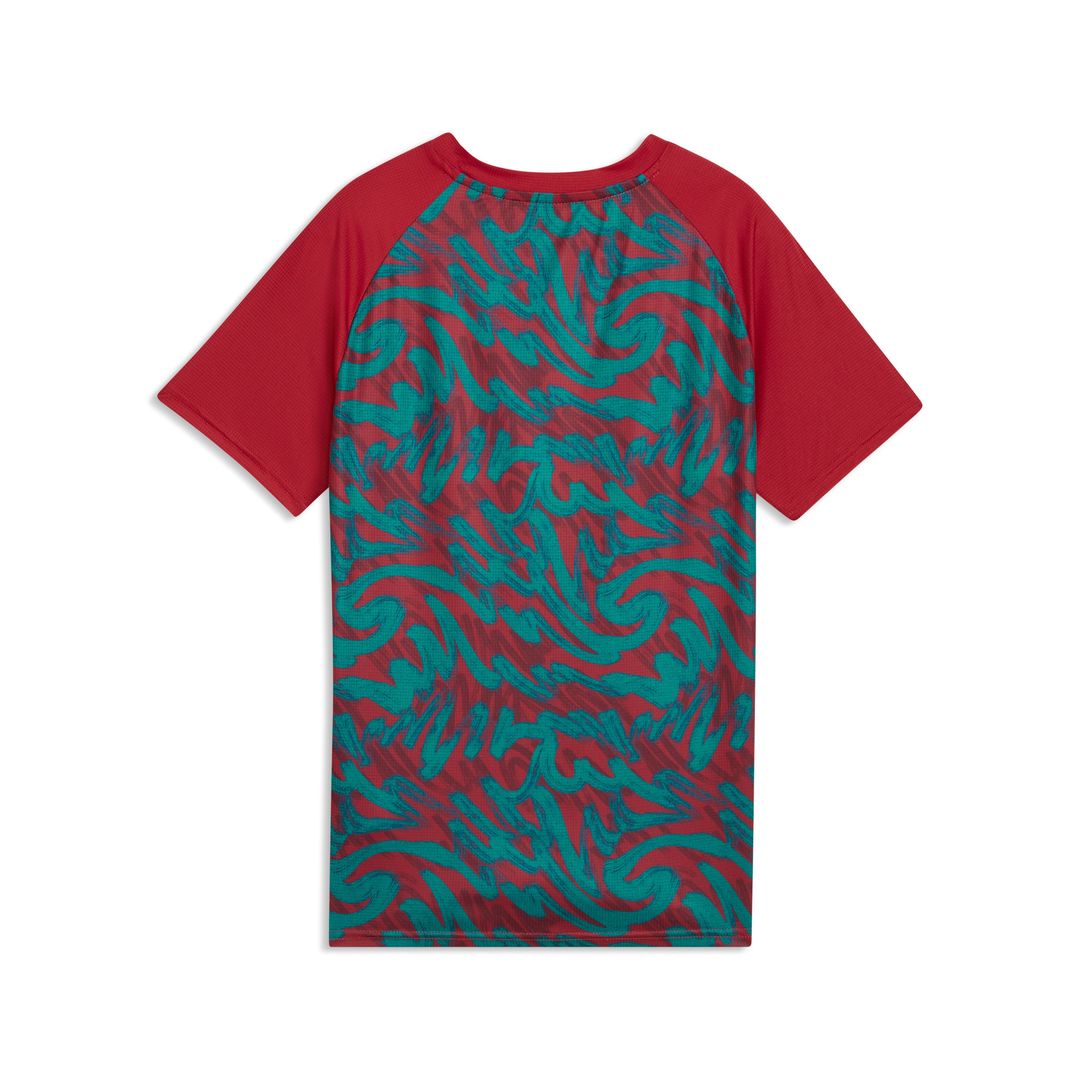 Portugal National Team Puma Youth Pre-Match Jersey - Red