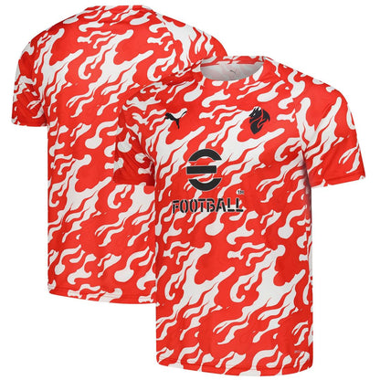 AC Milan Puma 2025/26 Pre-Match dryCell Training Jersey - Light Orange