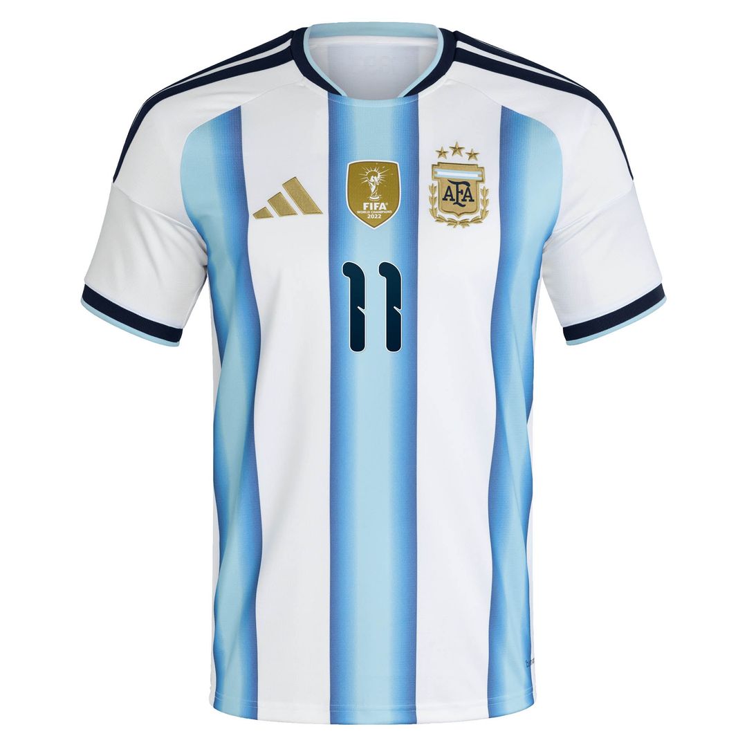 Angel Di Maria Argentina National Team adidas 2026 Away Replica Jersey - Black