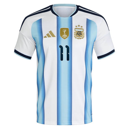 Angel Di Maria Argentina National Team adidas 2026 Away Replica Jersey - Black