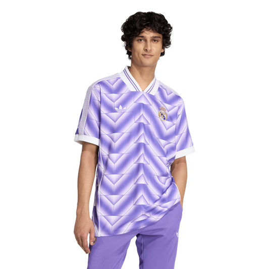 Real Madrid adidas Unisex Lifestyler Fashion Jersey - Purple