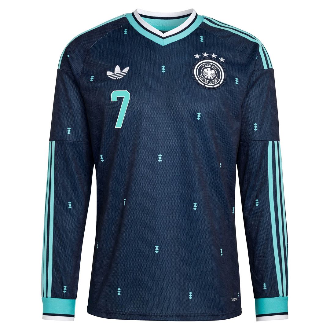 Kai Havertz Germany National Team adidas 2026 Home Replica Long Sleeve Jersey - White