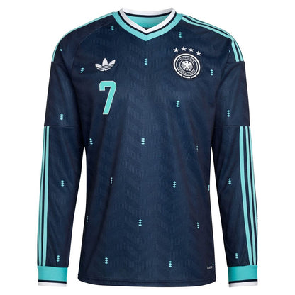 Kai Havertz Germany National Team adidas 2026 Home Replica Long Sleeve Jersey - White