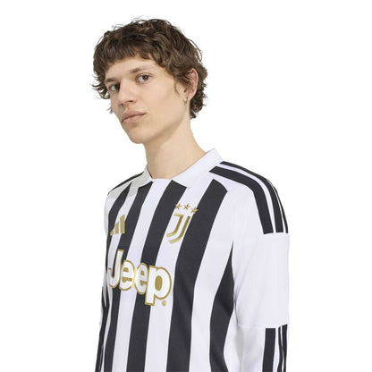 Juventus adidas 2026/27 Home Replica Long Sleeve Jersey - White