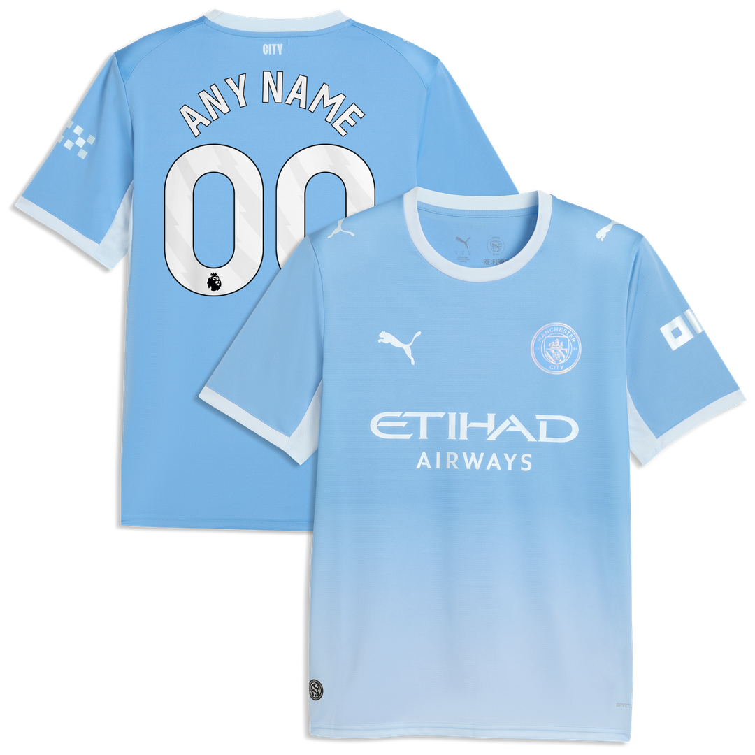 Manchester City Puma 2026/27 Home Replica Custom Jersey - Light Blue