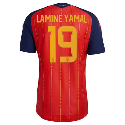 Lamine Yamal Spain National Team adidas 2026 Home Authentic Jersey - Red