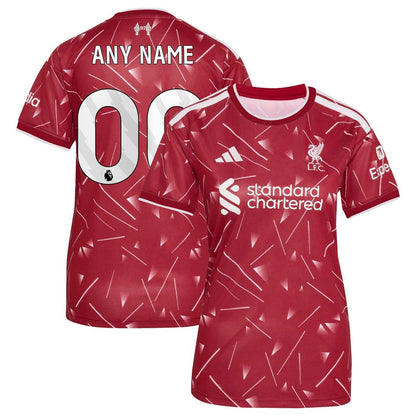 Liverpool adidas Women's 2026/27 Home Replica Custom Jersey - Red