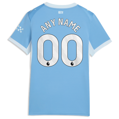 Manchester City Puma Women's 2026/27 Home Replica Custom Jersey - Light Blue