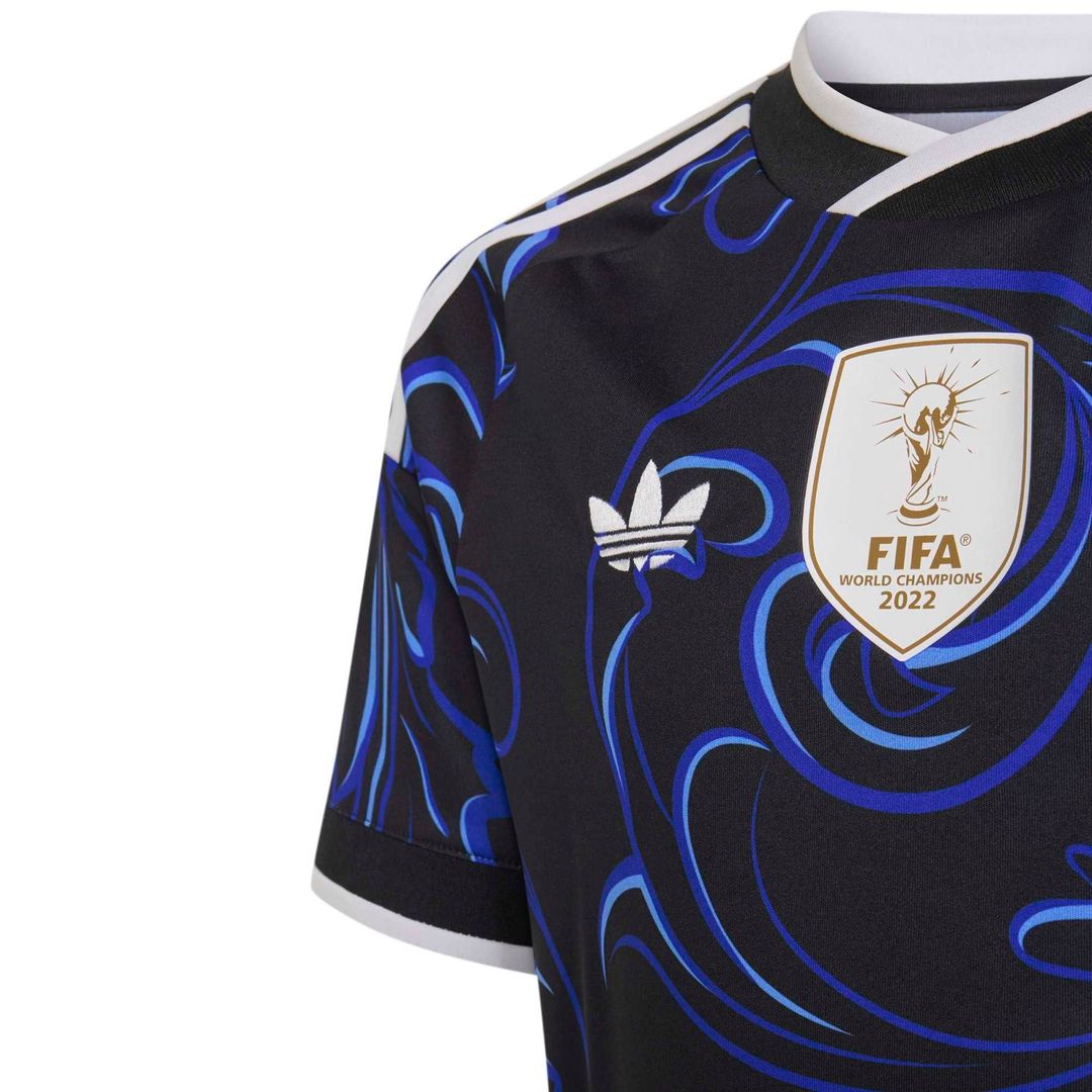 Lionel Messi Argentina National Team adidas Youth 2026 Away Replica Jersey - Black