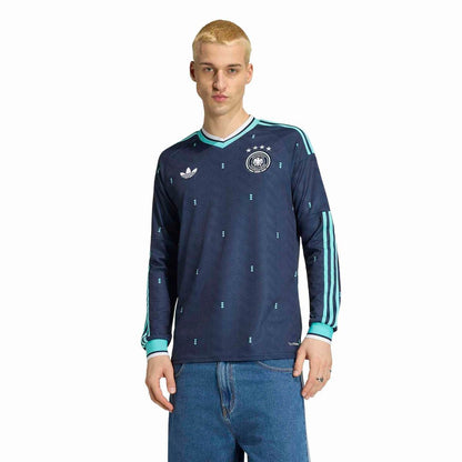 Germany National Team adidas 2026 Home Replica Long Sleeve Jersey - White