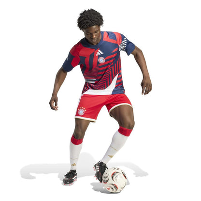 Bayern Munich adidas 2026/27 Pre-Match Home Training Jersey - Blue/Red