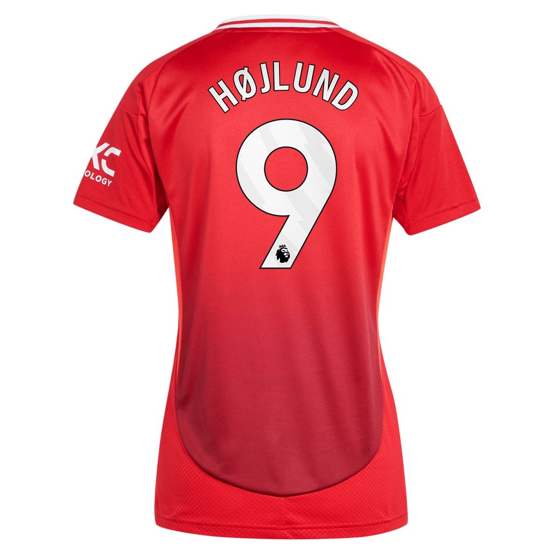 Rasmus Højlund Manchester United adidas Women's 2024/25 Away Replica Player Jersey - Navy