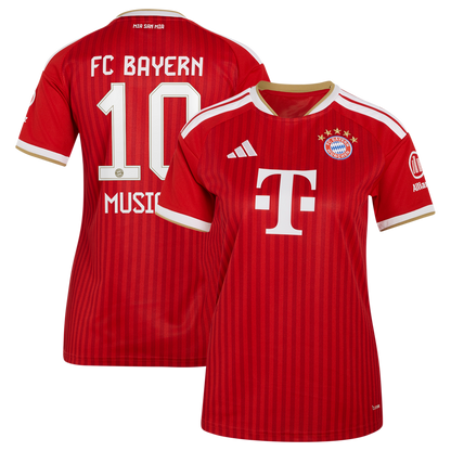Jamal Musiala Bayern Munich adidas Women's 2026/27 Home Replica Jersey - Red