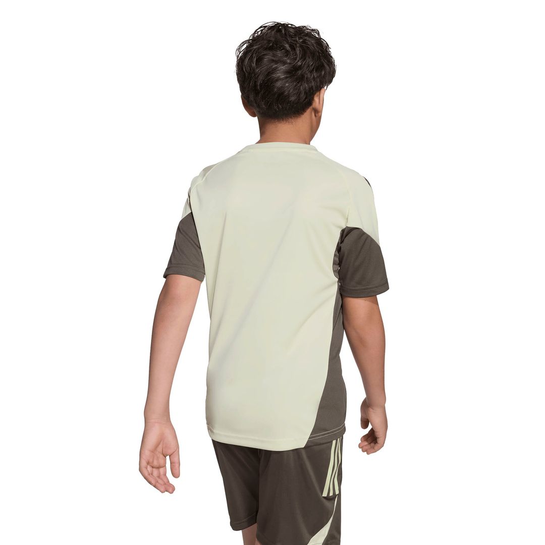 Real Madrid adidas Youth 2025/26 Training Jersey - Light Green