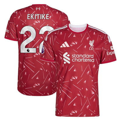 Hugo Ekitike Liverpool adidas 2026/27 Home On-Field Authentic Jersey - Red