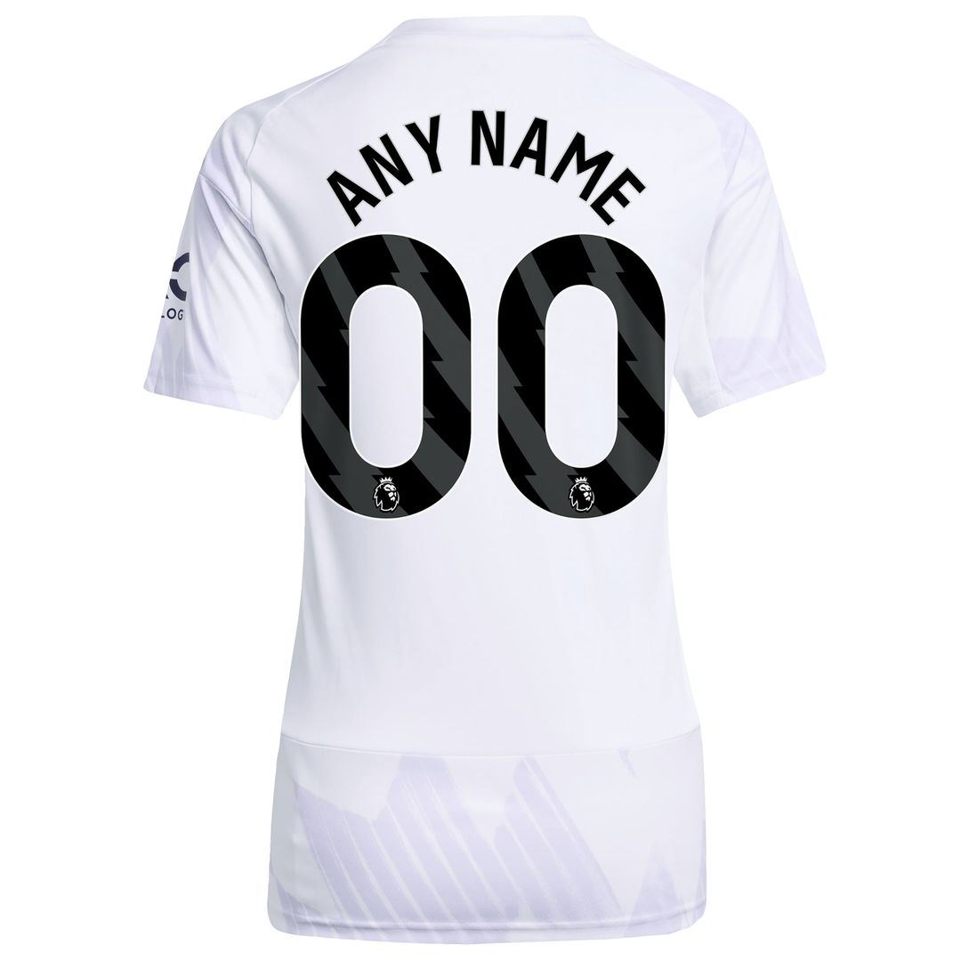 Manchester United adidas Women's Home 2025/26 Custom Replica Jersey - Red