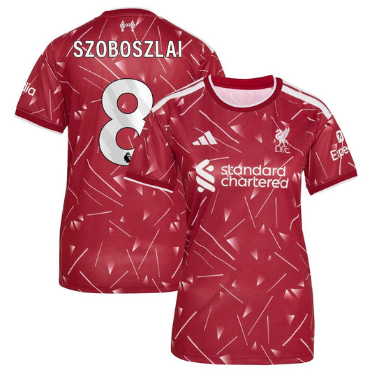 Dominik Szoboszlai Liverpool adidas Women's 2026/27 Home Replica Jersey - Red