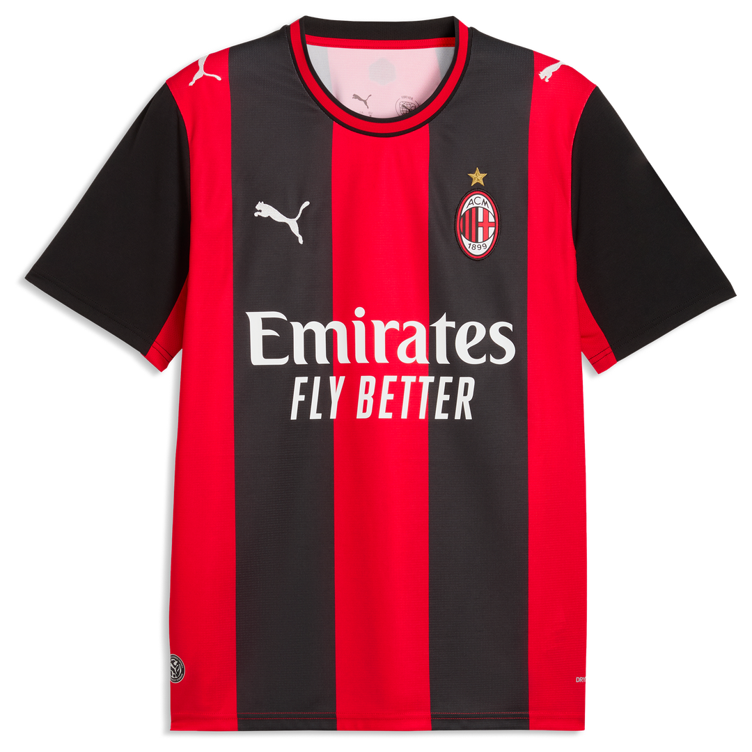 AC Milan Puma 2026/27 Home Replica Jersey - Black/Red