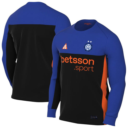 Inter Milan Nike 2025/26 Stadium Replica Long Sleeve Jersey - Blue