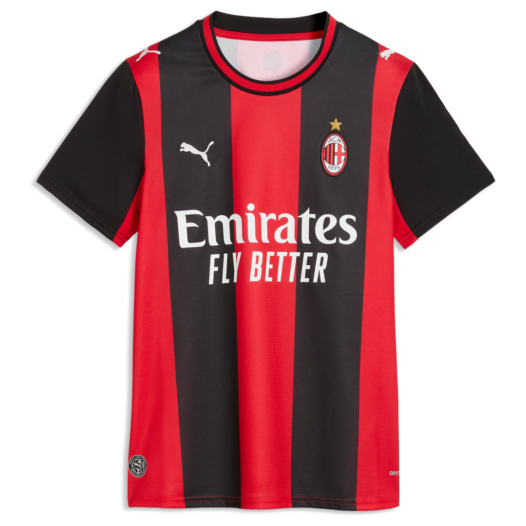 AC Milan Puma Women's 2026/27 Home Replica Jersey - Black/Red