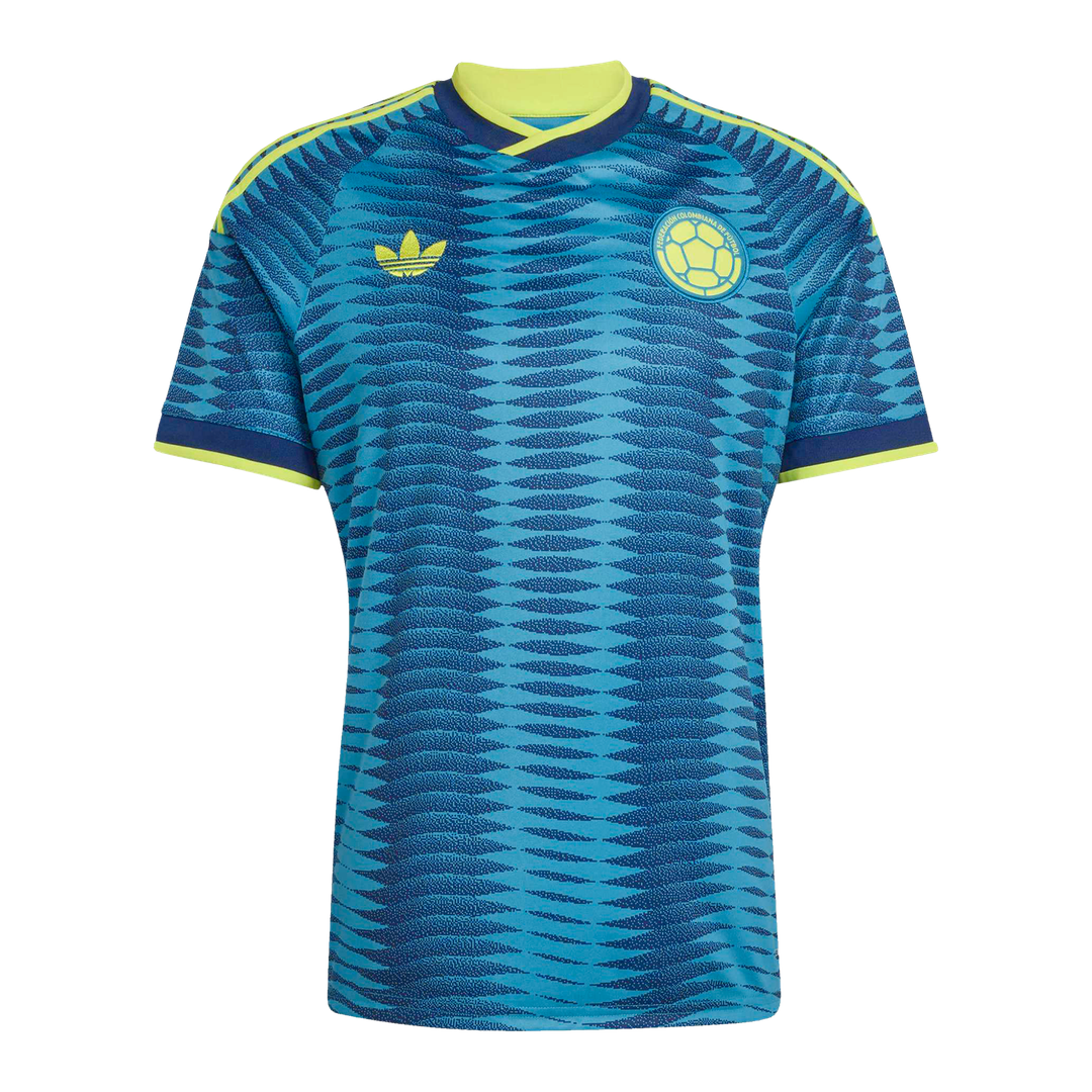 Colombia National Team adidas 2026 Away Replica Jersey - Turquoise