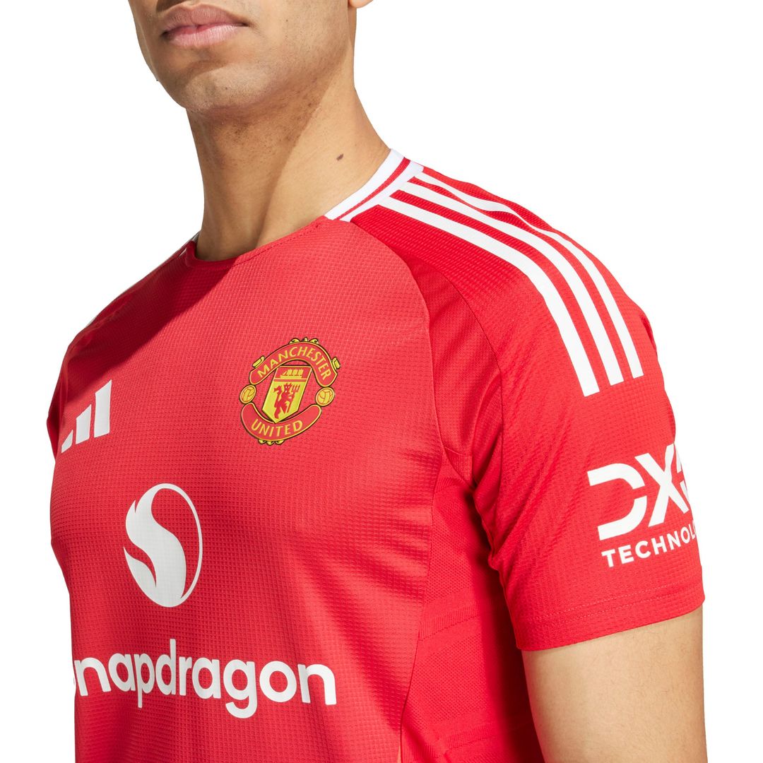 Manchester United adidas 2024/25 Home Authentic Jersey - Red