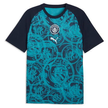 Manchester City Puma 2026/27 Pre-Match Top - Navy